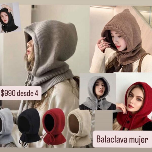 balaclava mujer