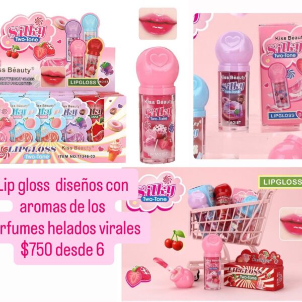 Gloss virales perfumes helado
