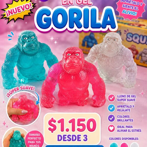 Squishy gel Gorila