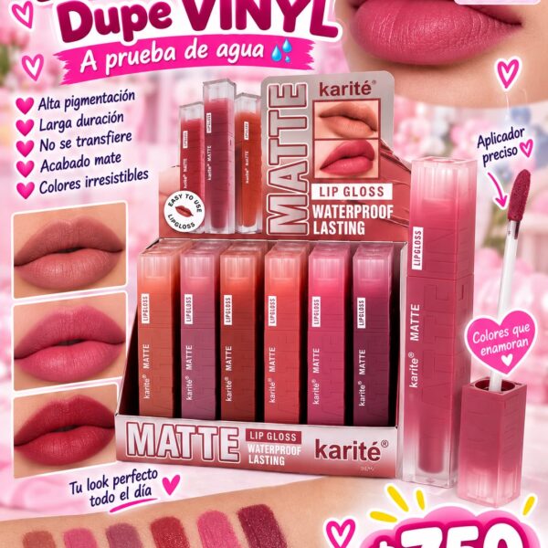 Labial matte dupe meybelline vinyl
